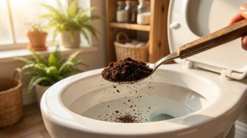 pouhá jedna lžička kávové sedliny v toaletě může výrazně zlepšit čistotu a odstranit zápach. objevte, proč je tento přírodní trik stále oblíbenější mezi lidmi snažícími se o ekologičtější domácnost.