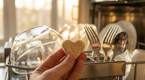 objevte domácí recept na mytí nádobí za pouhé 3 centy, který čistí lépe než drahé tablety do myčky. úsporné a efektivní řešení pro vaši domácnost.