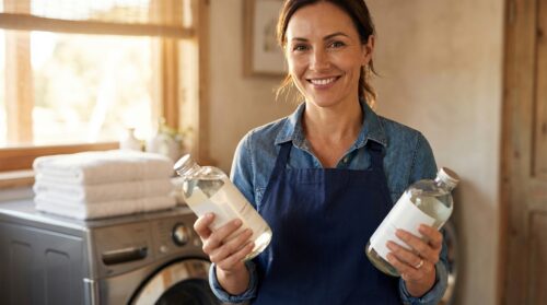 máte pocit, že vaše prádlo voní zatuchle? tato odbornice na úklid doporučuje dva konkrétní produkty do pračky, které váš problém snadno vyřeší.
